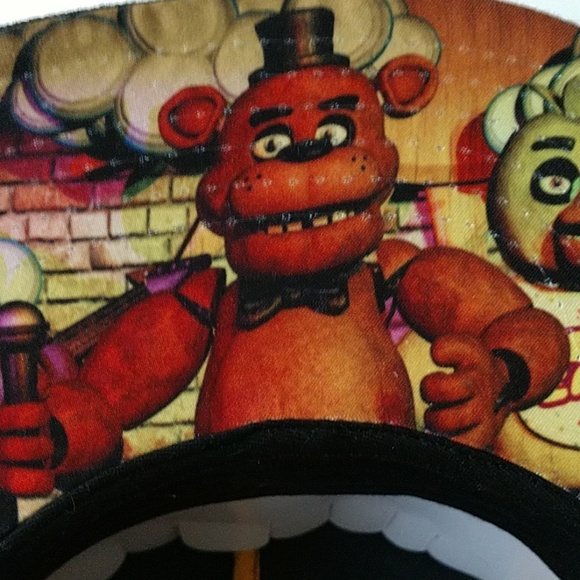 NWT FNAF Five Nights At Freddy's Pizza Hat Cap - Picture 7 of 8